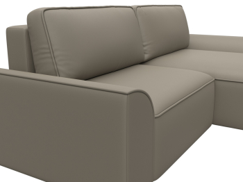 Диван угловой Лига-048 НПБ, экокожа GRIFON