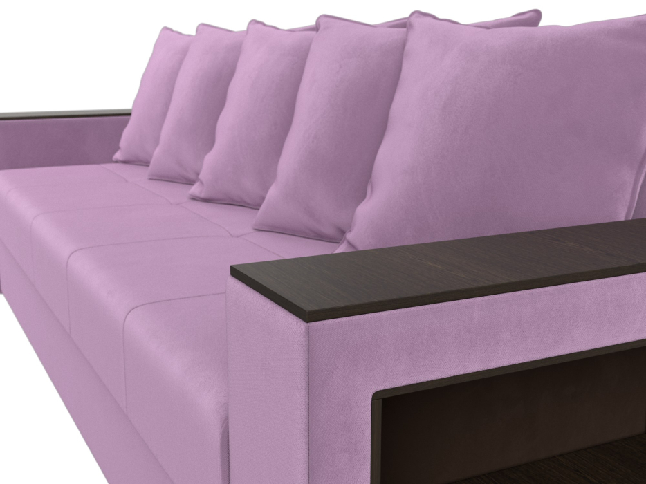 Диваны кровати со спальным местом, Диван прямой Дубай Лайт, микровельвет