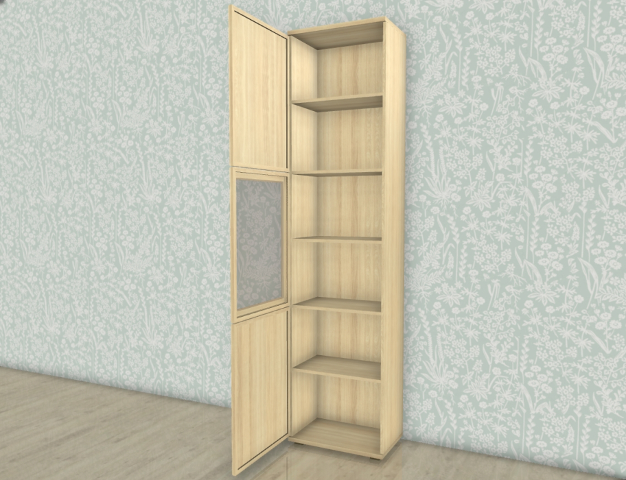 Шкафы одностворчатые, Модульная система Карина Шкаф ШК-1049