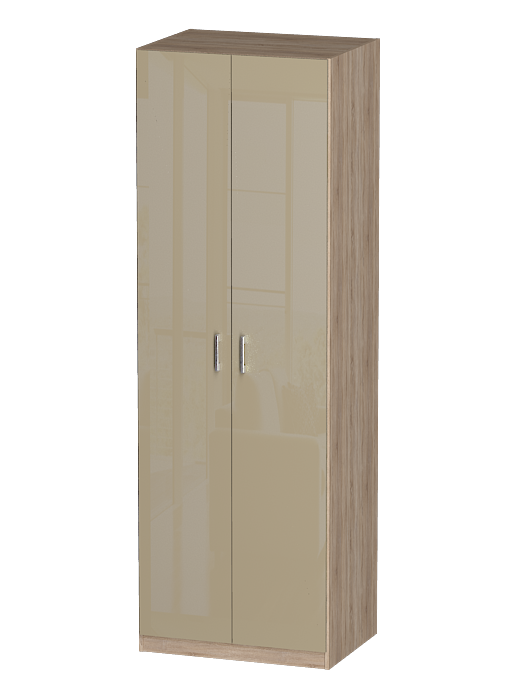 В спальню, Распашной шкаф Лайф с полками 80*60*240 Дуб сонома