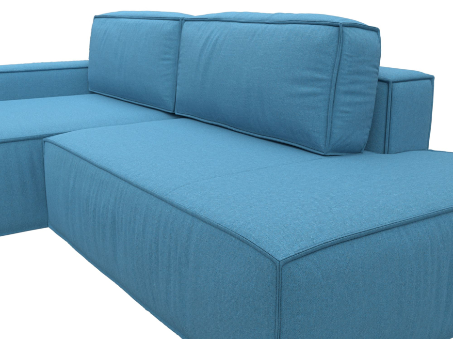 Диваны угловые в гостиную, Диван угловой Прага Модерн левый угол, рогожка Амур