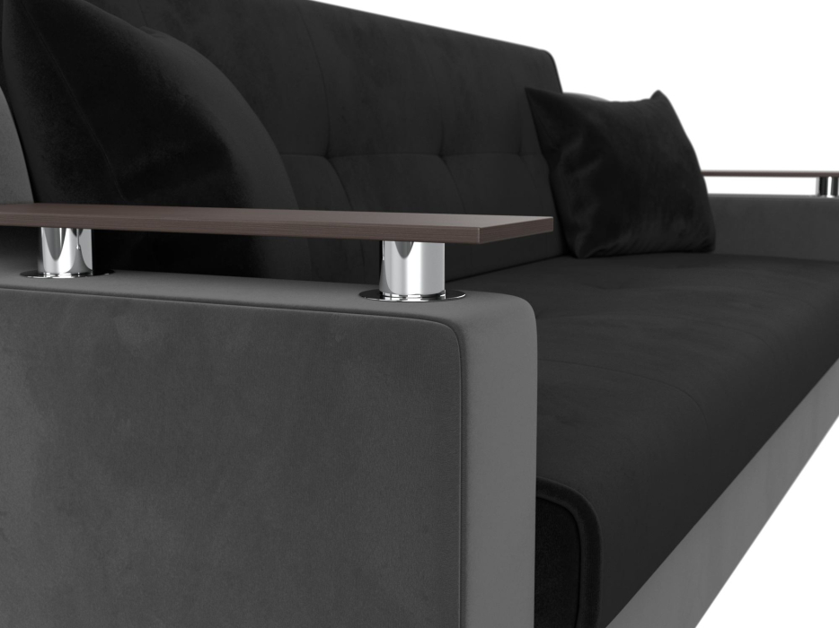 Диваны книжки, Прямой диван книжка Сенатор, велюр