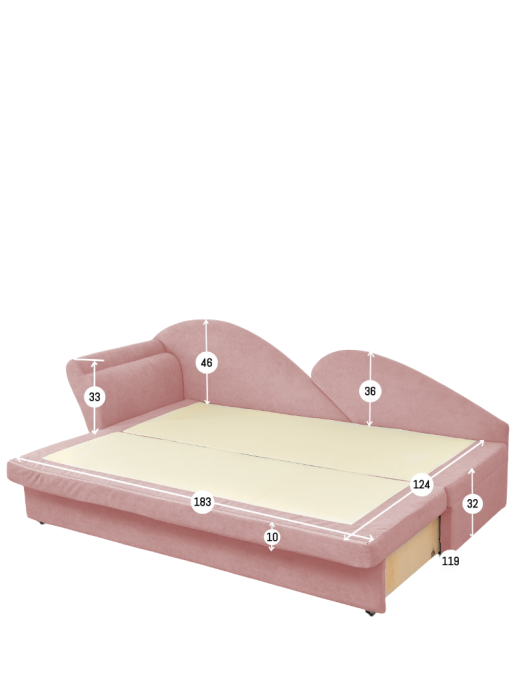 Диваны угловые кухонные, Диван 2212 левый угол