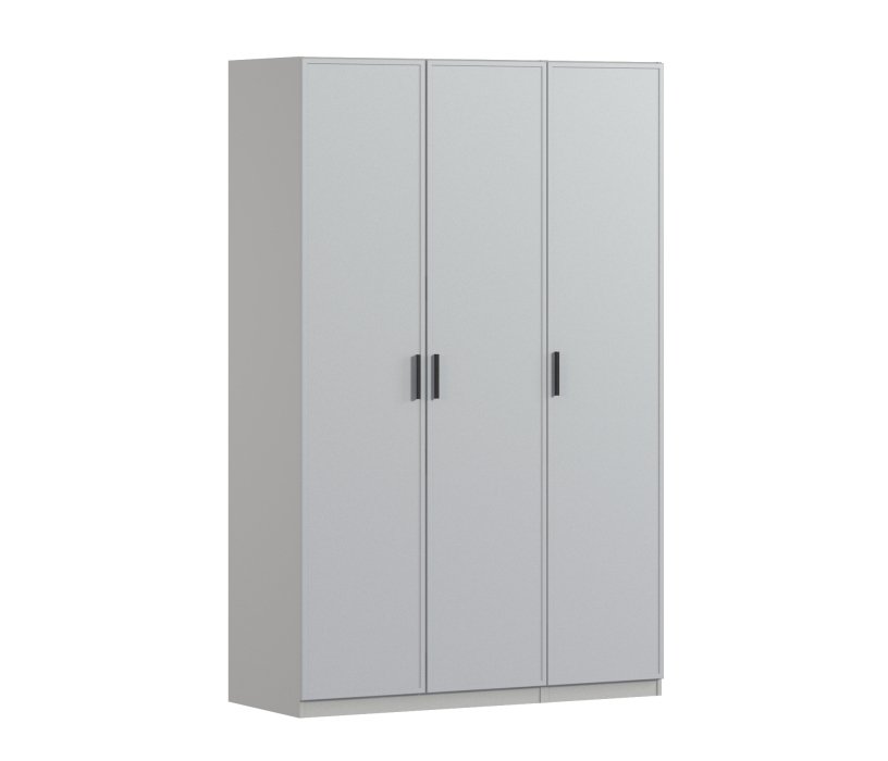 Для одежды, Шкаф трехдверный Макс 1500 мм, вариант №3 (ЛДСП/МДФ)