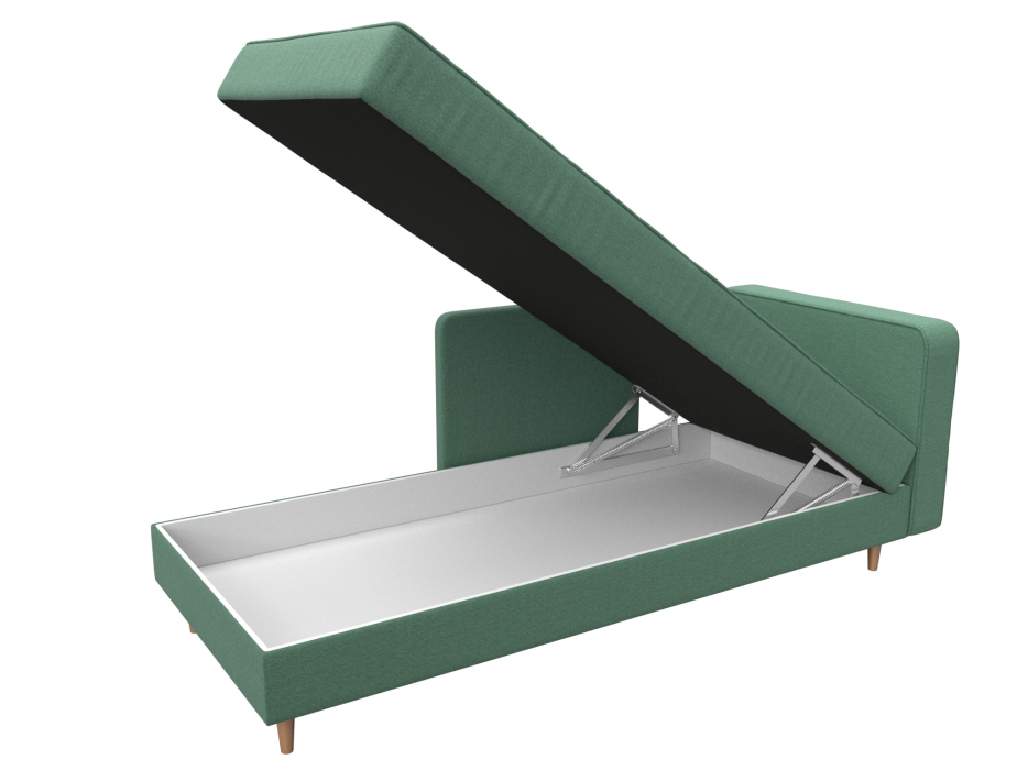 Кушетка диван, Кушетка Прайм правая, рогожка Амур