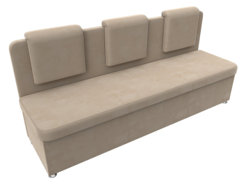 Диван кухонный прямой Маккон 3-х местный, велюр