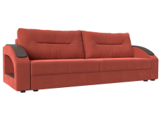 Диваны кровати со спальным местом, Диван прямой Канзас, микровельвет