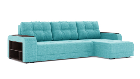 Диван-кровать угловой Милан ПБ еврокнижка, рогожка