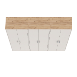 Три шкафа для одежды Домино 2-3430