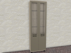 Шкафы двухстворчатые, Модульная система Грейс Шкаф ШК-5036  Гикори Джексон Светлый