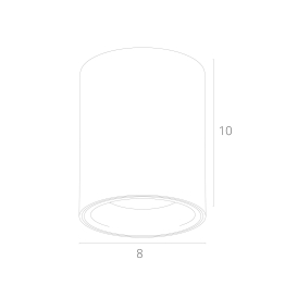 Потолочный светильник TORRE