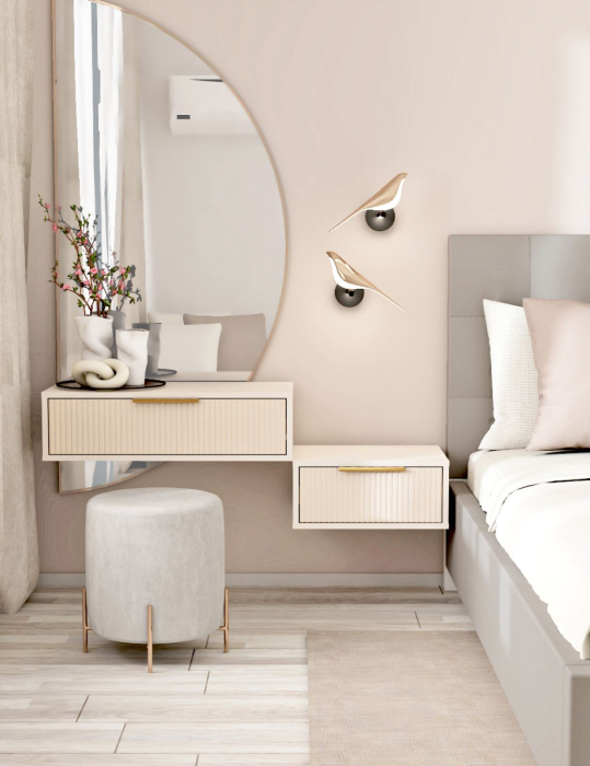 Прикроватные тумбы, Тумба навесная-2 КЭТ-3