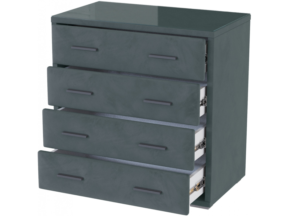 Комоды, Комод интерьерный со стеклом