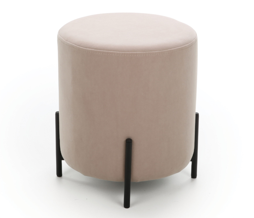 Пуфы дизайнерские, ПУФ ШАРЛЬ круглый, велюр