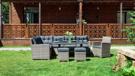 Угловой комплект Genry из искусственного ротанга