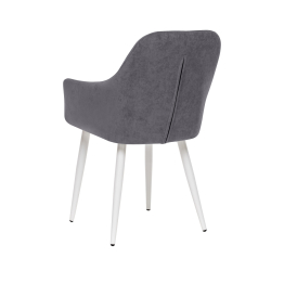 Стул Leset Слим Белые ( с подлокотниками) 