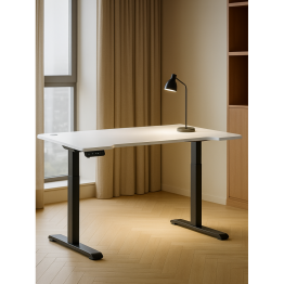 Компьютерный стол Маркос с механизмом подъема 120х75х75, черный