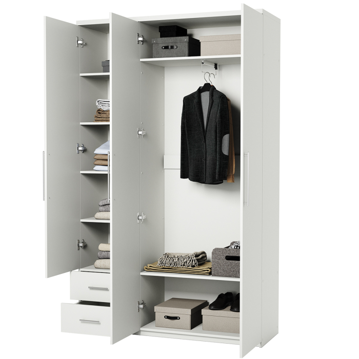 Для одежды, Шкаф трехдверный Комфорт МКЯ-32/1 150х45 с зеркалом