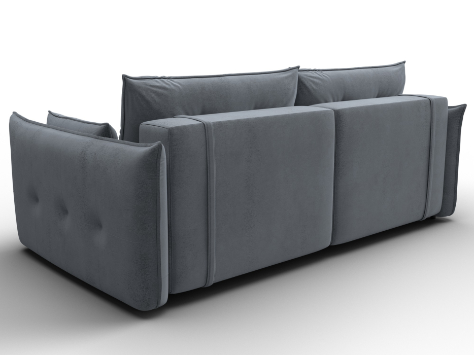 Диваны еврокнижки, Диван прямой Лига-100 НПБ, велюр TOWER