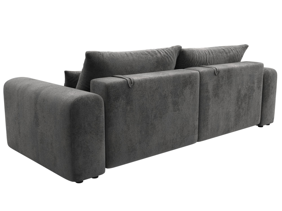 Диваны еврокнижки, Диван прямой Лига-056 НПБ, велюр TOWER