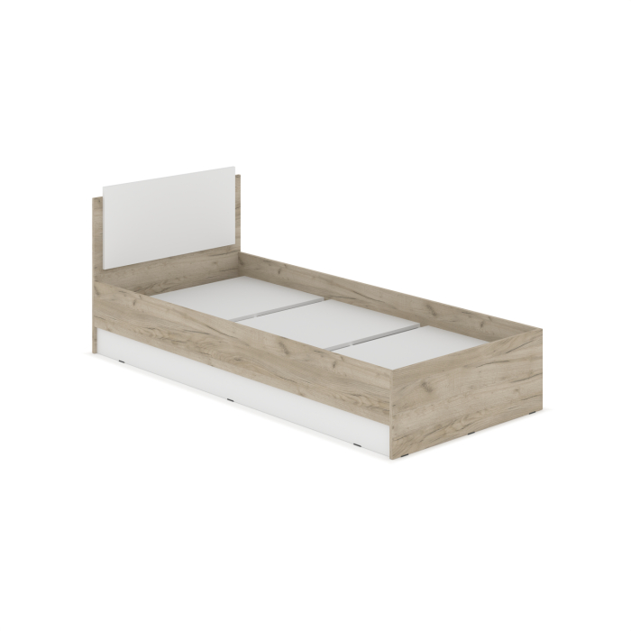 Кровати 90 см, Модульная система Аманда А09 Кровать  90*200