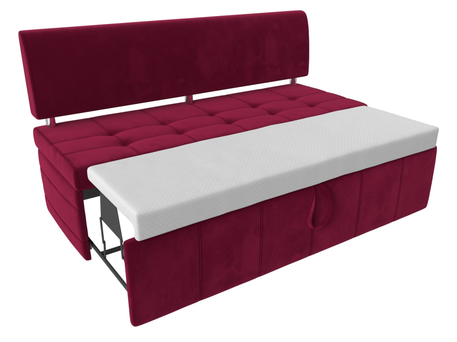 Диваны прямые кухонные, Кухонный прямой диван Стоун, микровельвет