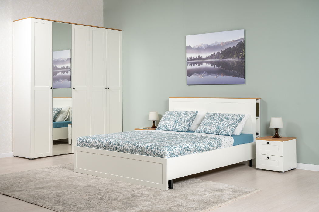 Шкафы распашные, Шкаф для одежды 3-х дверный с зеркалом Остин 13.336.03