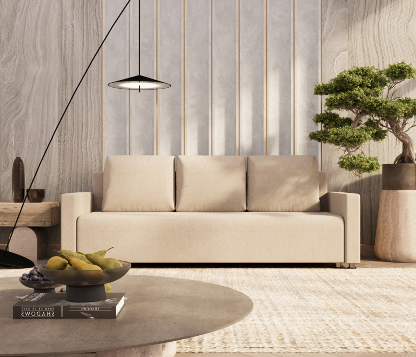 Диваны кровати со спальным местом, Диван-кровать Олимп, рогожка