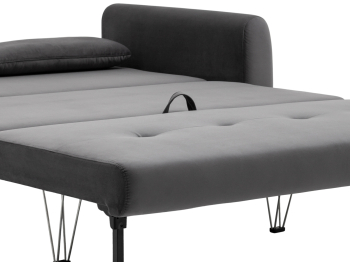 Диван-кровать прямой STOOL GROUP Барнаби велюр