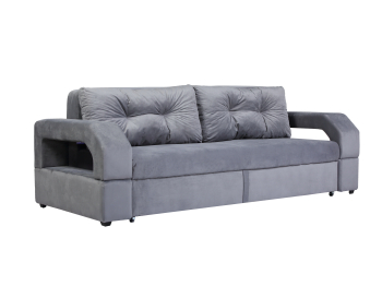 Диван-кровать еврокнижка, Манчестер 160 с  подсветкой, велюр