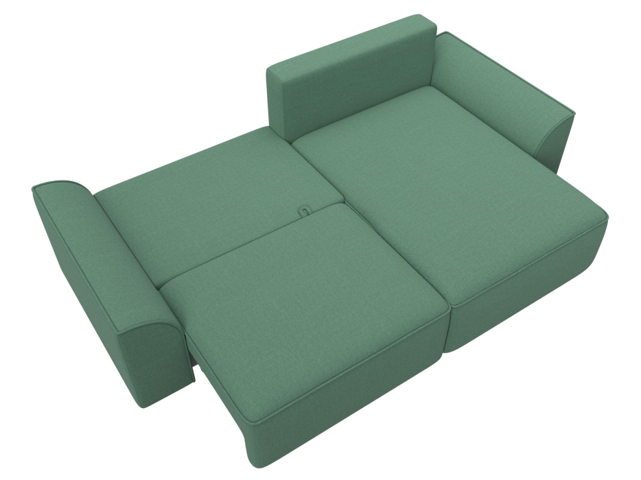 Диваны угловые в гостиную, Диван угловой Лига-048 НПБ, рогожка Амур