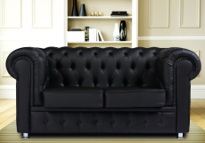 Диваны прямые, Диван Честер 2-х местный, экокожа
