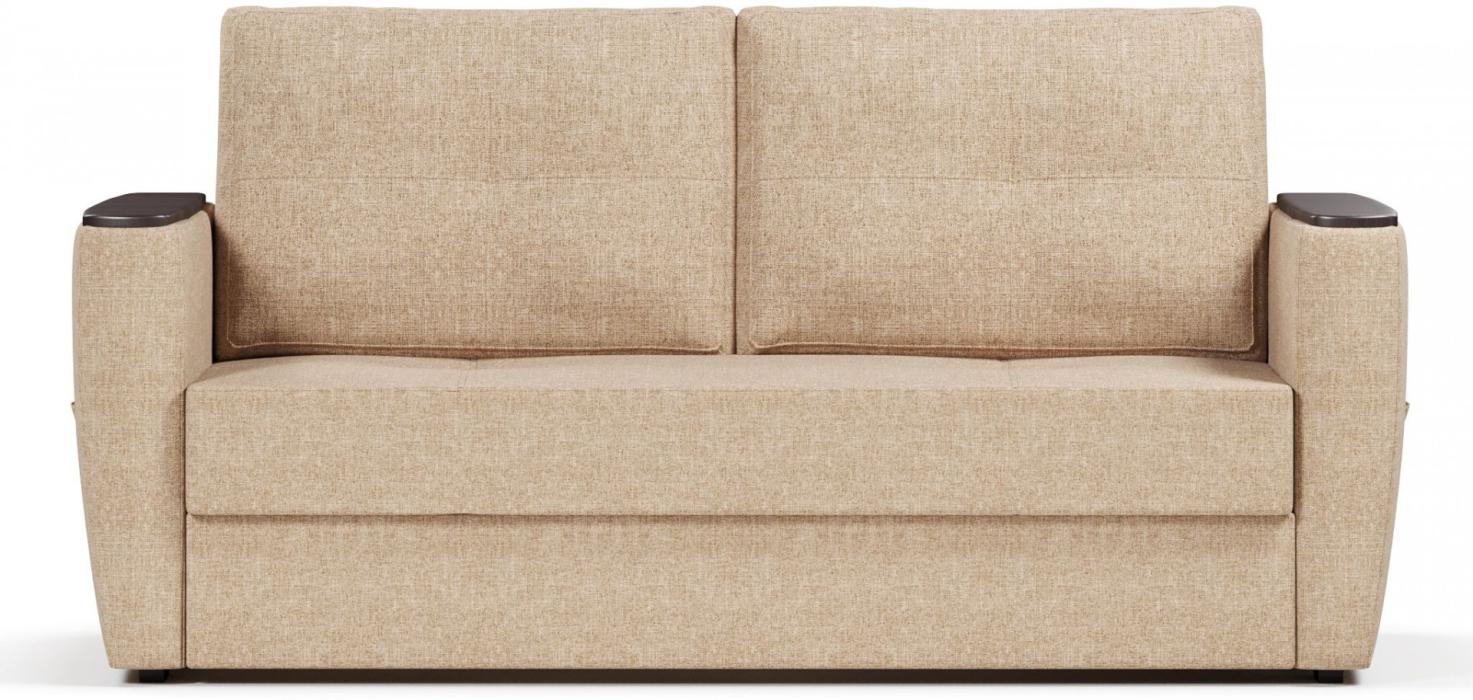 Диваны кровати прямые, Диван-кровать прямой Майами аккордеон-евро, рогожка