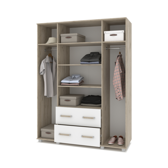 Шкафы распашные, Модульная система Виора В43 Шкаф