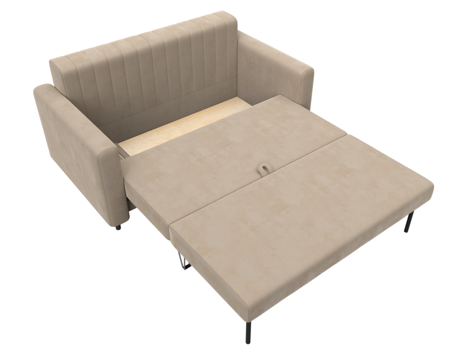 Диваны кровати прямые, Диван прямой Лига-070, велюр SEVEN