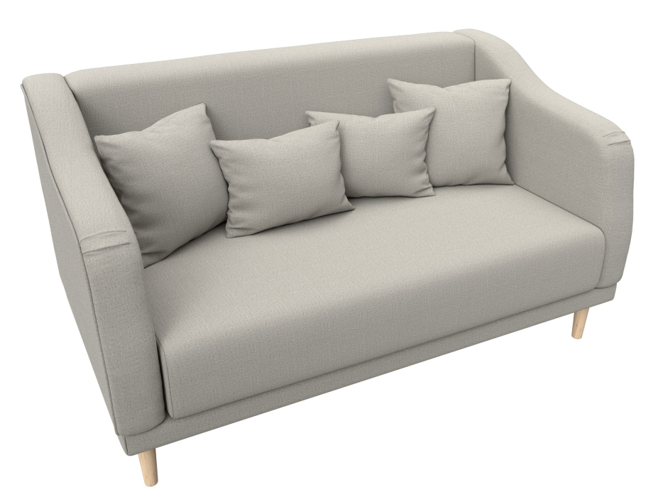 Диваны прямые кухонные, Диван кухонный прямой Киото, рогожка Амур