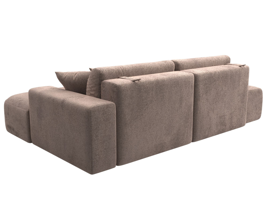 Диваны угловые в гостиную, Диван угловой Лига-036 НПБ Модерн правый угол, велюр TOWER