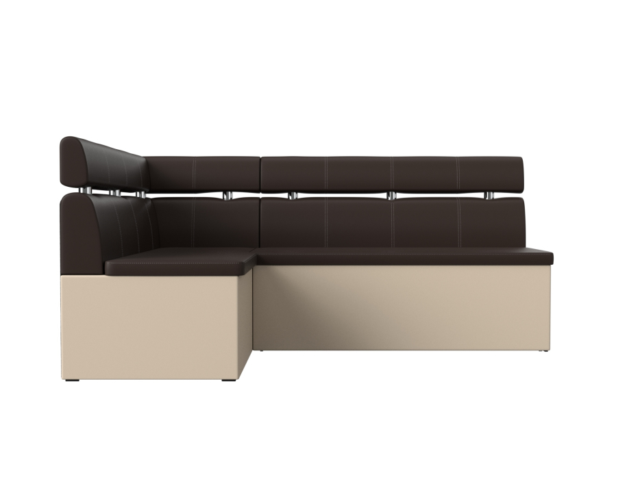 Диваны угловые кухонные, Кухонный угловой диван Классик левый угол, экокожа