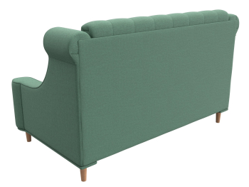 Диван кухонный прямой Бронкс, рогожка Амур