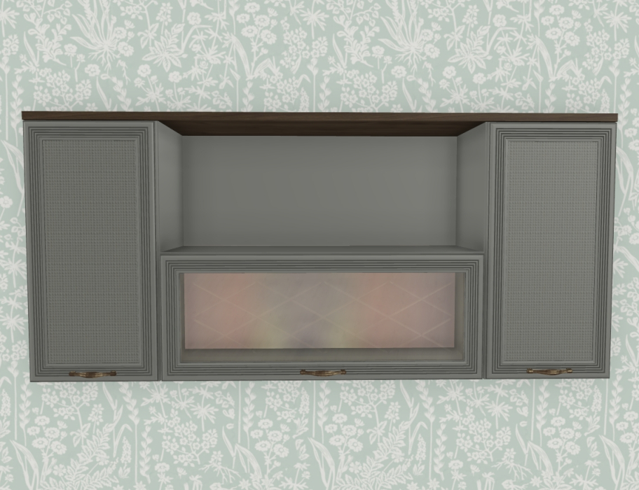 Настенные полки, Модульная система Карина Антресоль АН-1016