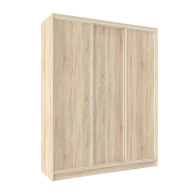 Шкафы-купе, Шкаф-купе 3-дв  Домашний 1800 лдсп/лдсп  (в2295*ш1800*г595)