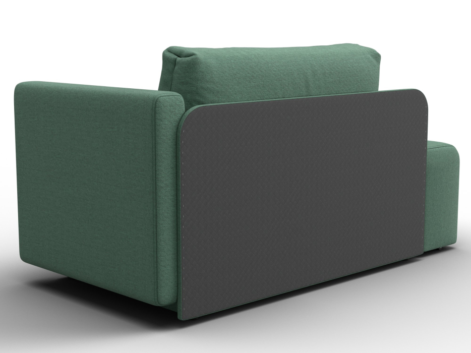 Маленькие спальные диваны, Кушетка Лига-097, рогожка Амур