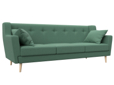 Диваны прямые кухонные, Диван кухонный прямой Брайтон 3, рогожка Амур