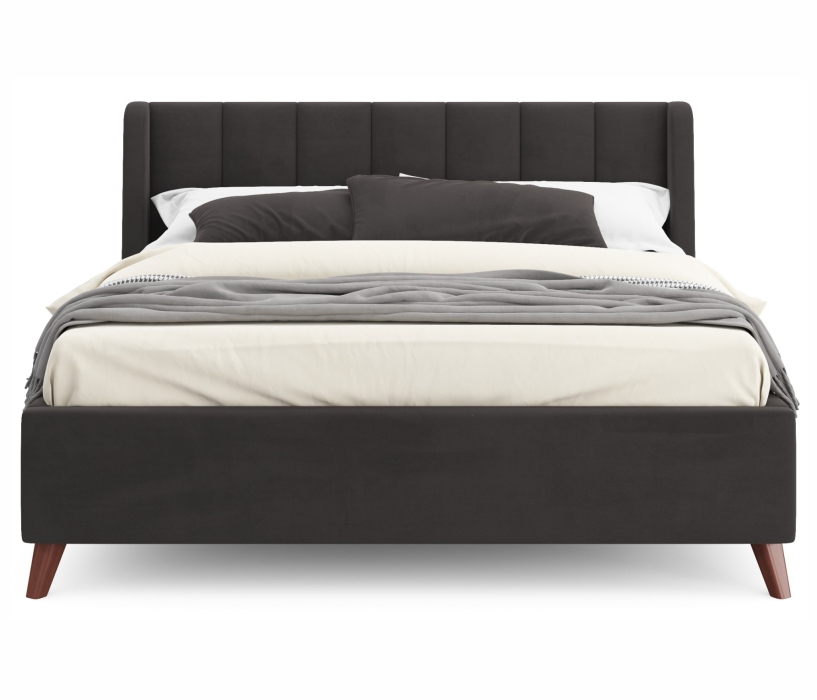 Мягкая кровать, Мягкая кровать Betsi 1600 с подъемным механизмом и матрасом PROMO B COCOS