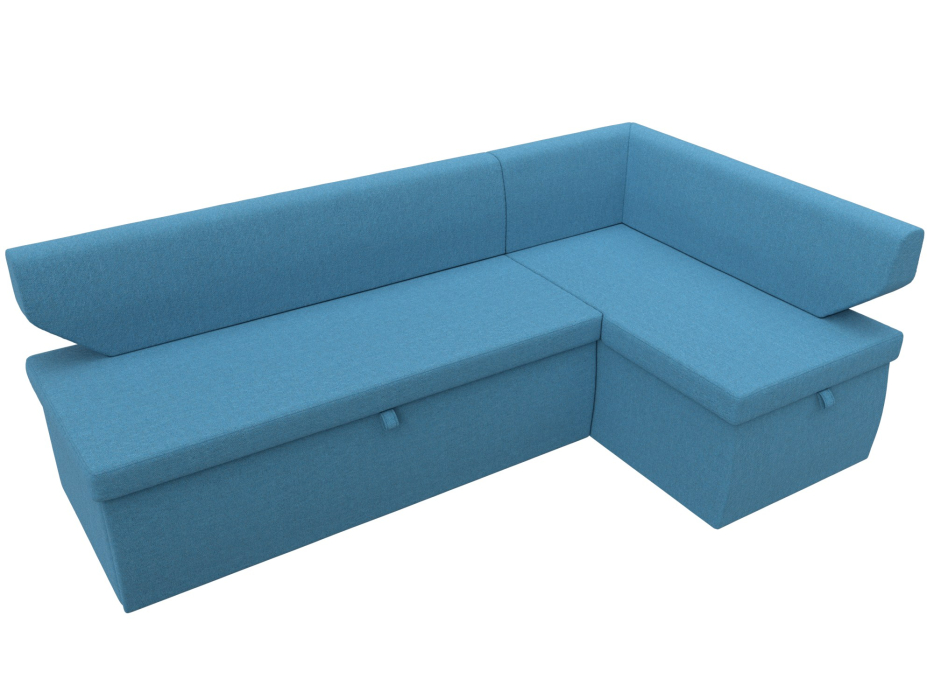 Кухонные уголки, Диван кухонный угловой Омура правый угол, рогожка Амур 