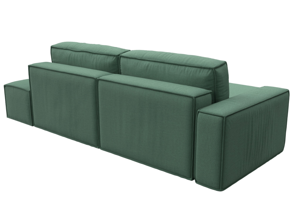 Диваны угловые в гостиную, Диван угловой Прага Модерн левый угол, рогожка Амур