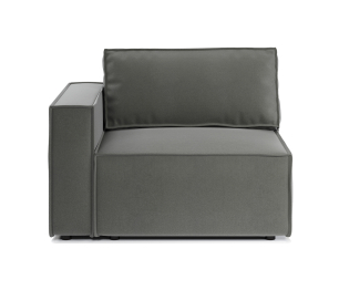 Диван модульный Шарм 25 211х170х70 см, левый, велюр