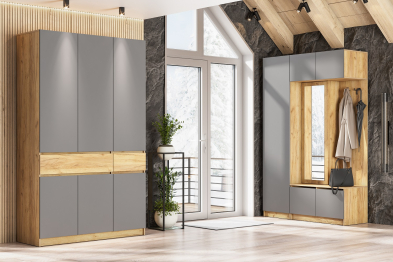 Шкаф двухстворчатый с ящиком Авиньон