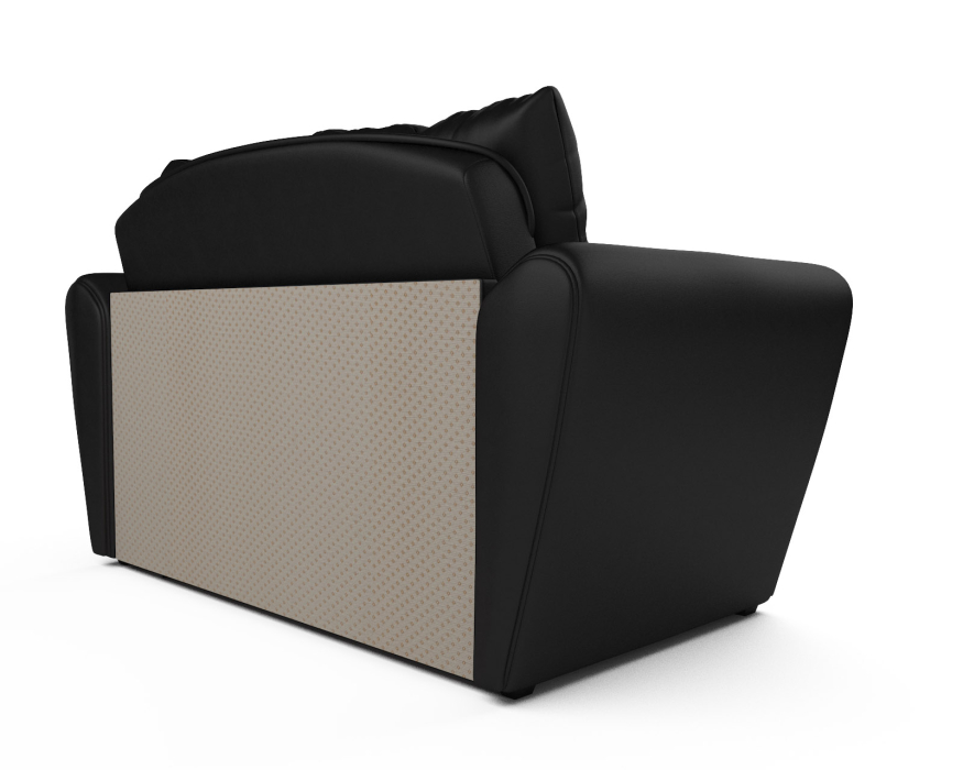 Диваны кровати со спальным местом, Диван прямой выкатной Квартет (Экокожа)