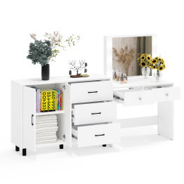 Комод 123-1204 и косметический столик с подсветкой СТ-5